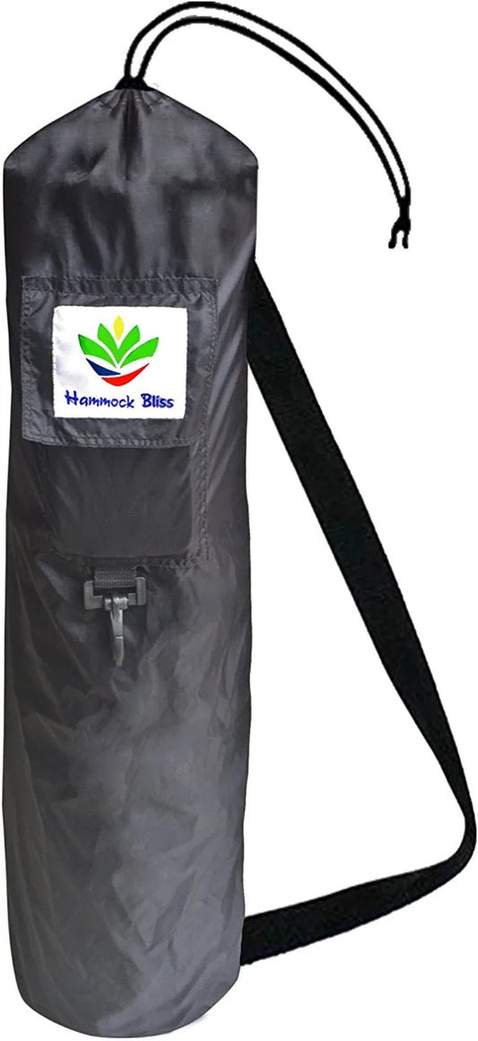 Pure Bliss Yoga Mat Carry Bag - Large & Waterproof Yoga / Pilates Bag with Shoulder Strap & Pocket - Best Yoga Mat Carrier Travel Tote