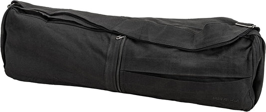 Jadeyoga Macaranga Mat Bag - Yoga Mat Bag & Yoga Mat Carrier W/ Adjustable Shoulder Strap, Women & Mens Yoga Bag - Yoga Supplies & Yoga Accessories for Women & Men - Organic Cotton Yoga Bag