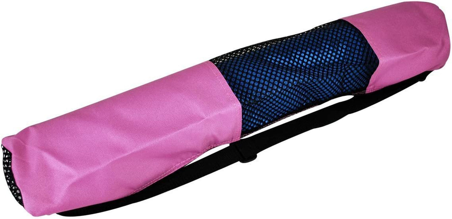 Yogaaccessories Large Nylon Zippered Yoga Mat Bag