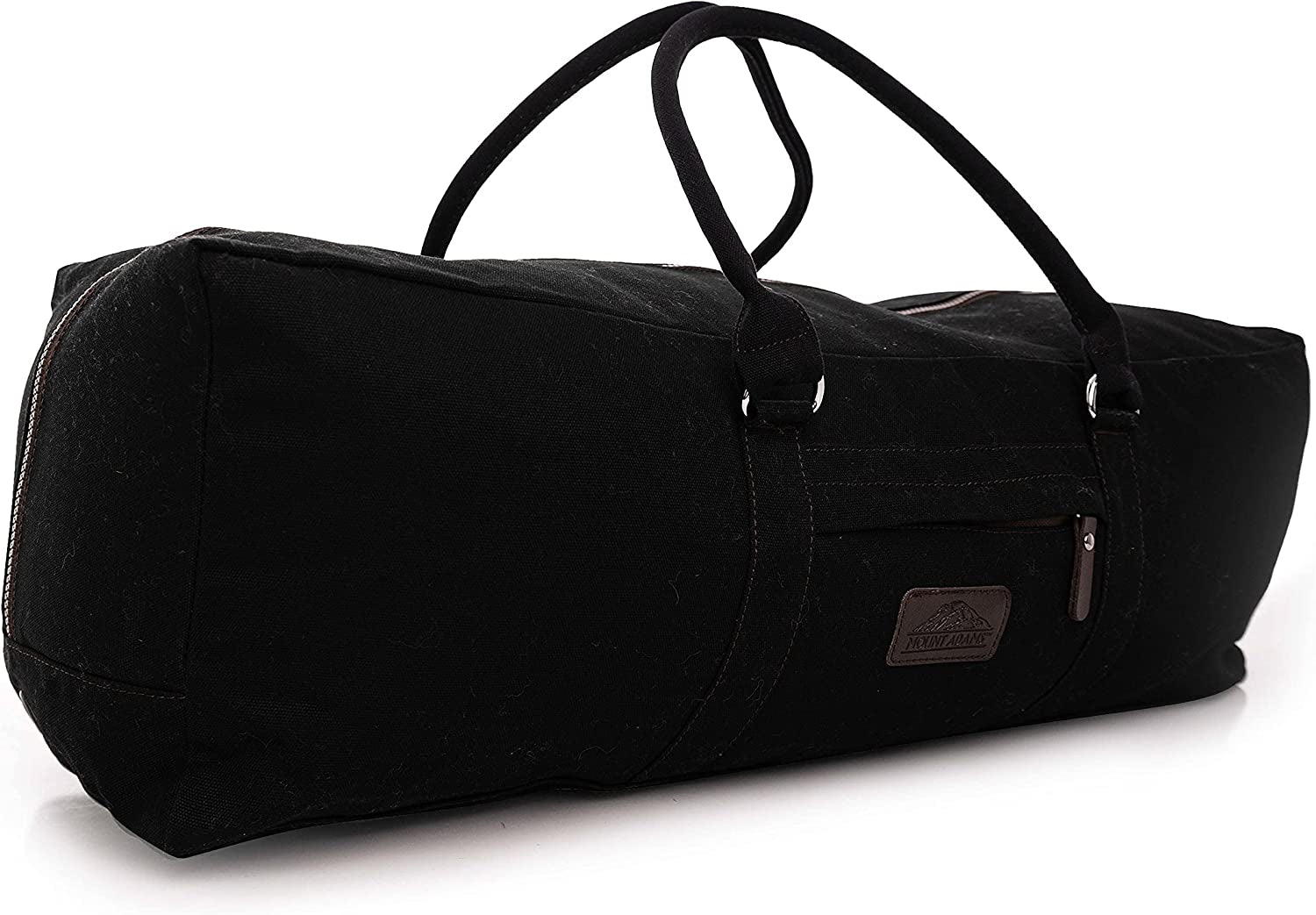 Mount Adams XL Yoga Mat Bag, 26" X 10" X 10", Extra Large Yoga Mat Carrier, Fitness Bag for Exercise Mat, Block, Straps, and Blanket, Canvas Gym Duffle Bag for Workout Accessories