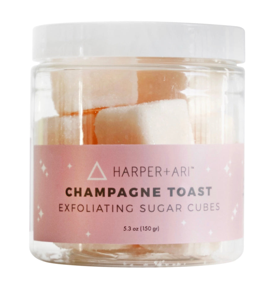 EXFOLIATING SUGAR CUBES JAR