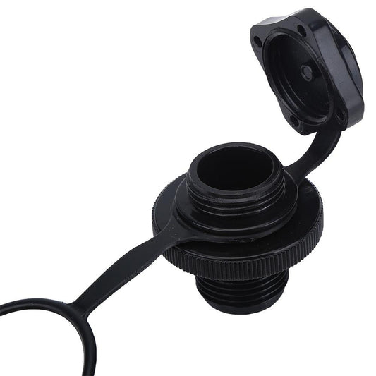 Greensen Boston Valve,2Pcs Replacement Screw Air Valve for Inflatable Rubber Dinghy Raft Pool Boat , Inflatable Boat Air Valve