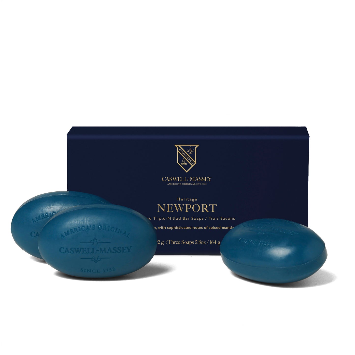 Newport Bar Soap Bar Soap Caswell-Massey® 3-Soap Set