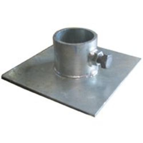 Multinautic 11107 Galvanized Base Plate, 6"x6"