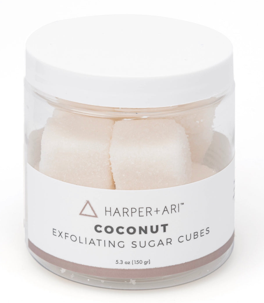 EXFOLIATING SUGAR CUBES JAR