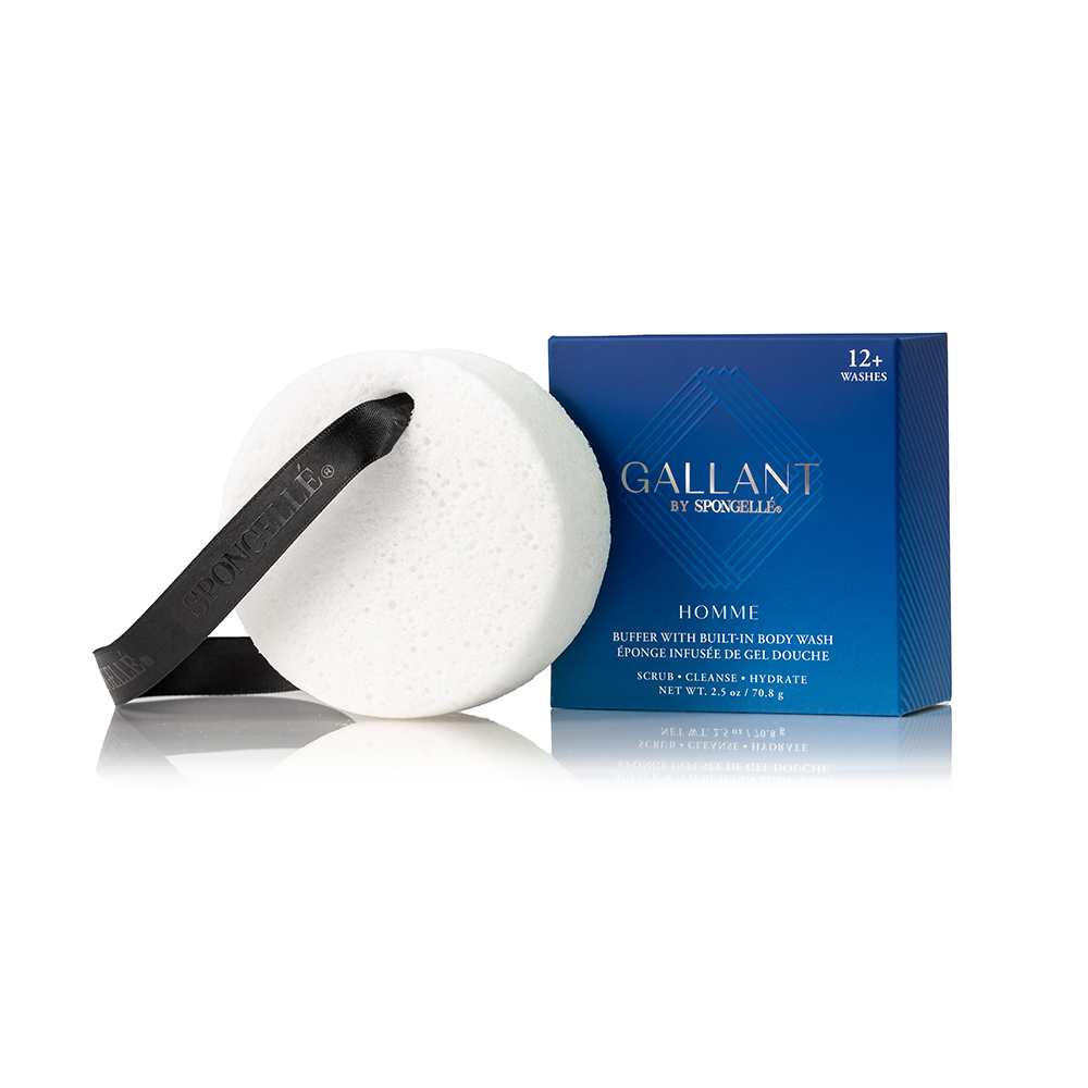 Spongellé - Men's Mini Homme Body Buffer Assorted Pack