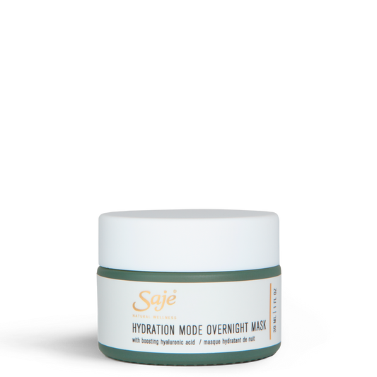 Saje Hydration Mode Overnight Mask Boosting Hyaluronic Acid Repair 30ml NEW