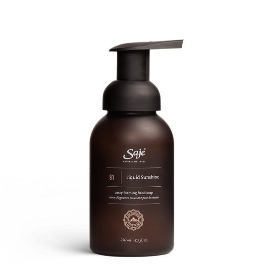 Saje Liquid Sunshine Zesty Foaming Hand Soap Sunny Symphony Citrus 250ml NEW