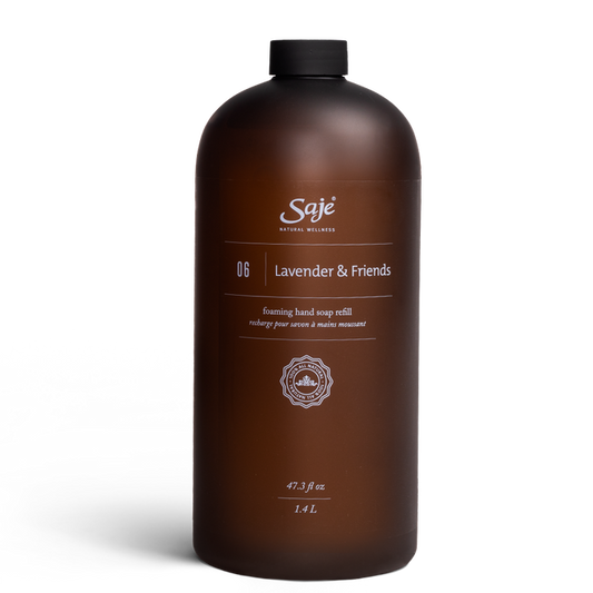 Saje Lavender and Friends Soap Refill Naturally Rejuvenate Formulated 1.4L NEW