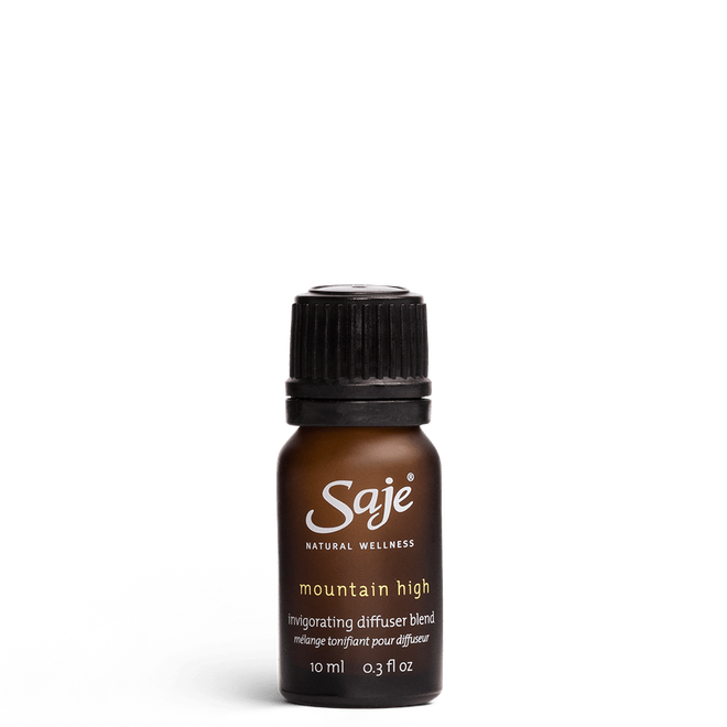 Saje Mountain High Invigorating Diffuser Blend Rejuvenate Formulated 10ml NEW