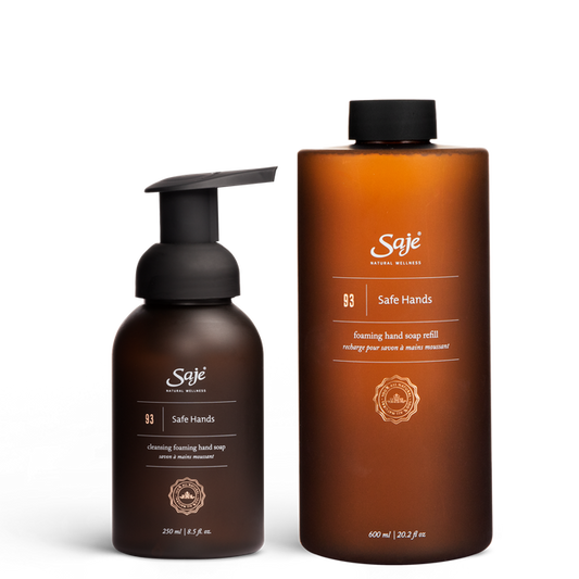 Saje Healthy Hands Bundle Soap Refill Naturally Rejuvenate Formulated 2pcs NEW