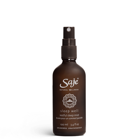 Saje Sleep Well Restful Sleep Mist Support Nighttime Wind Down Relax 100ml NEW