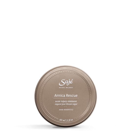 Saje Natural Wellness Arnica Rescue Acute Injury Ointment Soothing 2 fl.oz NEW