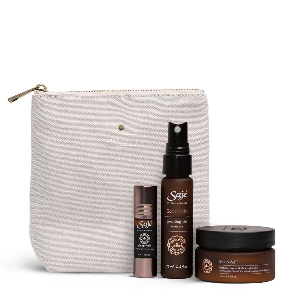 Saje Lights Out Restorative Eye Mask Minimizing Distractions Plant-Based 1pc NEW