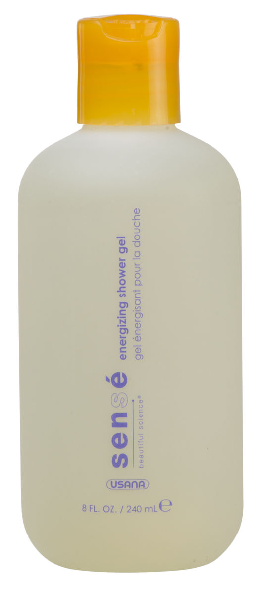 Usana Energizing Shower Gel Invigorating Hydrate Tangerine Revitalize 8 floz NEW