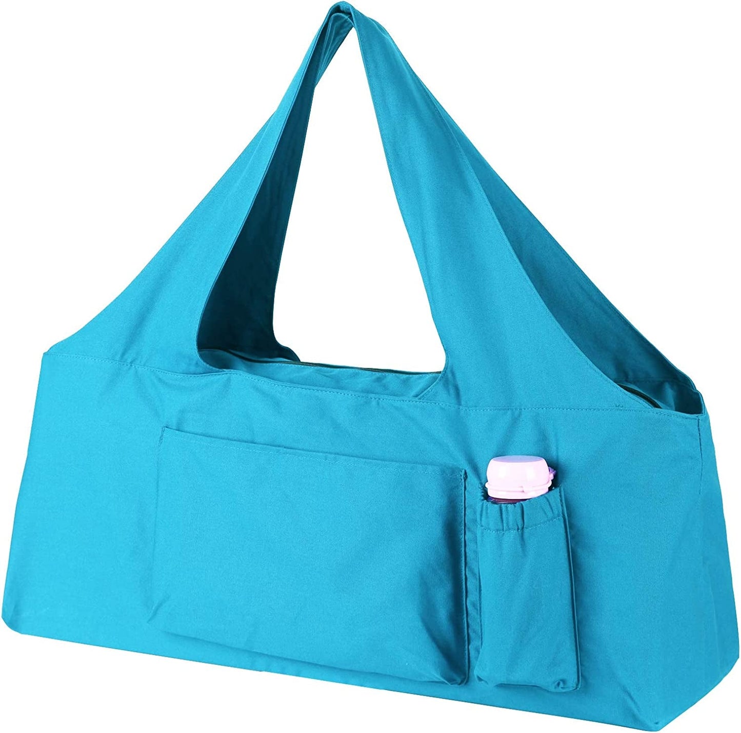 KUAK Yoga Mat Bag Large Yoga Bags and Carriers with Yoga Mat Strap, Full Zipper Closure, 5 Multi-Functional Pockets, Durable Yoga Mat Tote Sling Carrier for Women Fits Most Size Mats