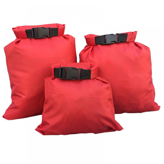 3 Pack Waterproof Dry Sacks, Lightweight Outdoor Swimming Kayaking Drifting Ultimate Dry Bags for Rafting Boating Camping