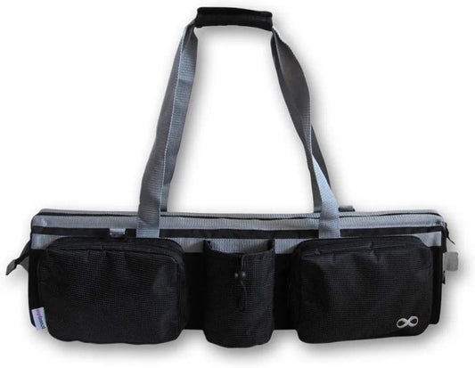 Yogaaddict Yoga Mat Tote Bag "Supreme" and Carriers with Pocket & Zipper, 30" Long, Extra Large, Fit Most Mat Size, Pilates, Gym, Compartment for Yoga Block, Easy Access