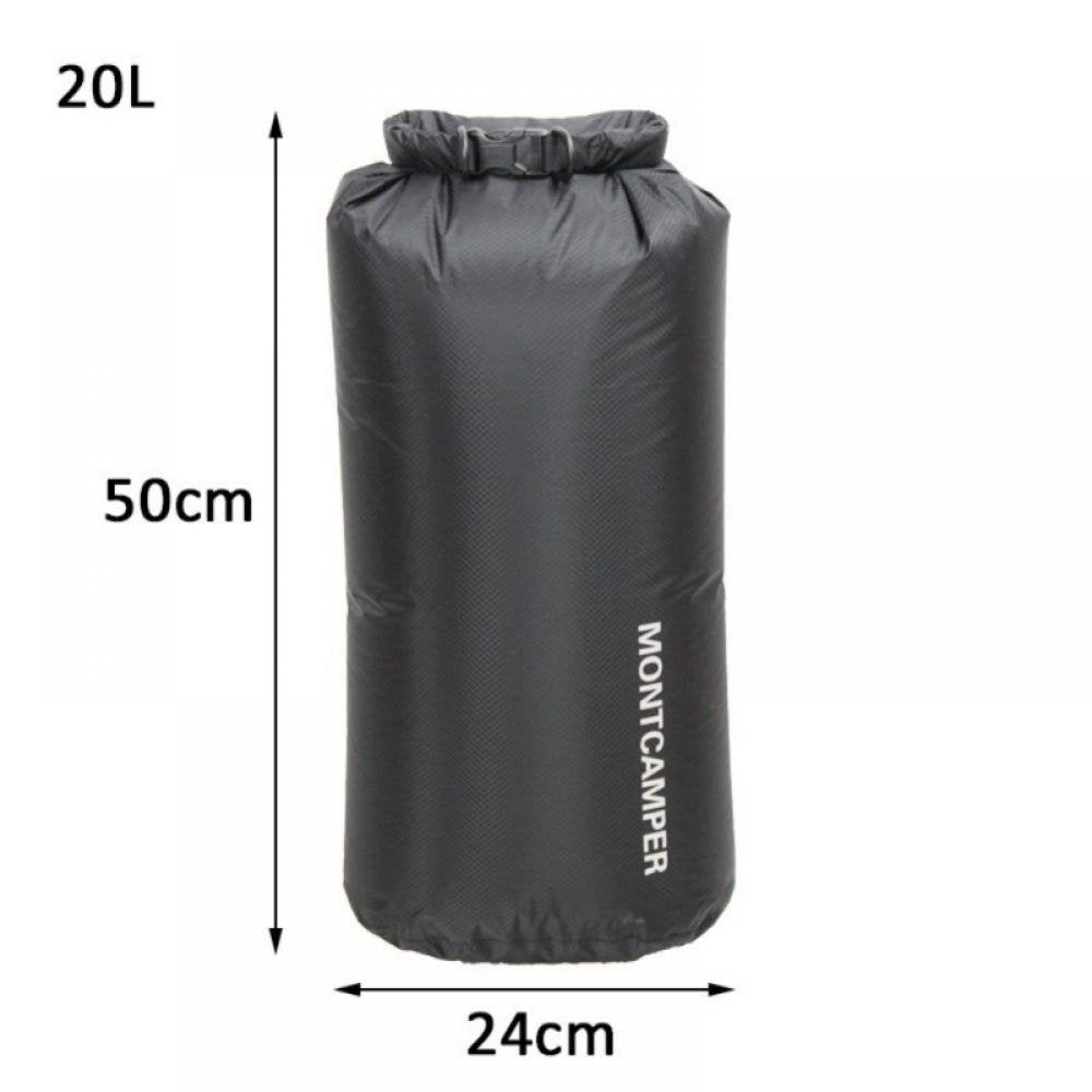 Floating Waterproof Dry Bag 10L/20L/35L, Roll Top Sack Ultralight Debris Clothes Storage Bag for Kayaking, Rafting, Boating, Swimming, Camping, Hiking, Beach, Fishing