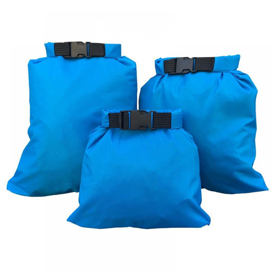 Lightweight Outdoor Dry Bags，3 Pack Waterproof Dry Sacks, Ultimate Dry Bags for Rafting Boating Camping