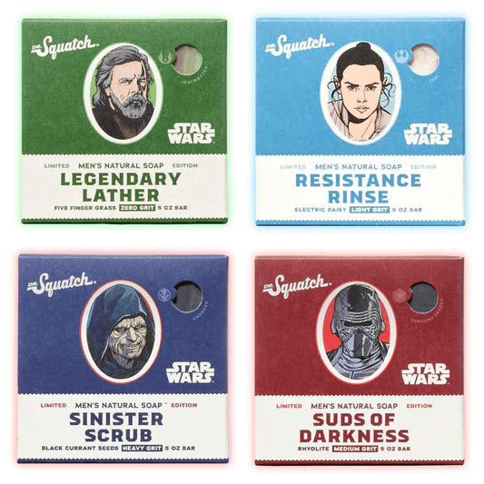 Dr. Squatch Limited Edition STAR WARS Soaps