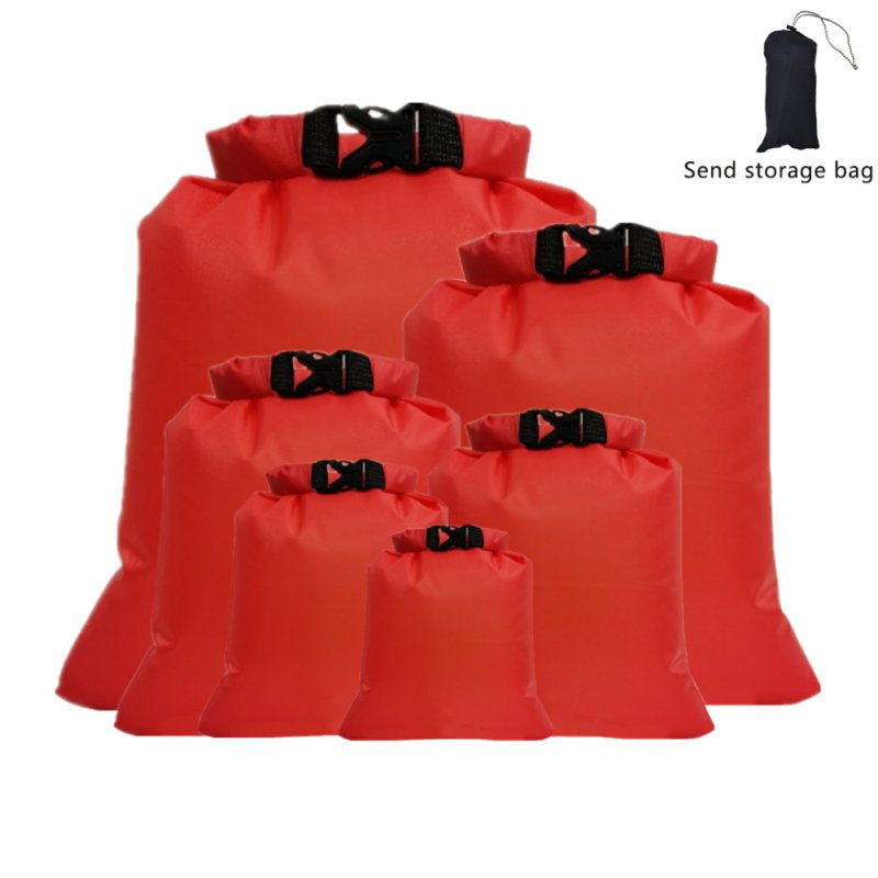 6PCS 1.5L 2.5L 3L 3.5L 5L 8L Floating Sailing Canoing Boating Swimming Rafting Kayaking Waterproof Dry Bag Pack Sack