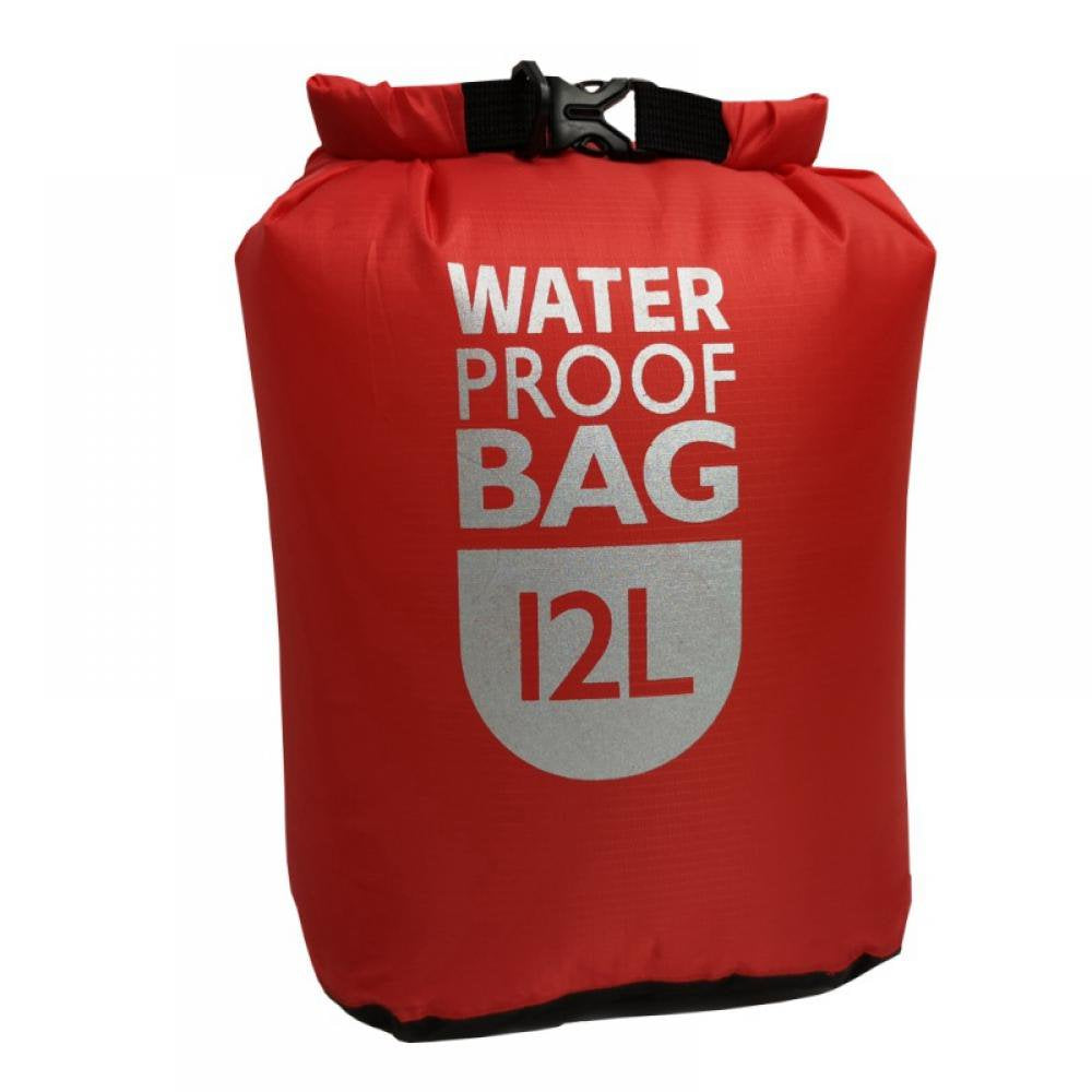 Floating Waterproof Dry Bag 6L/12L/24L, Roll Top Sack Keeps Gear Dry for Kayaking, Rafting, Boating, Swimming, Camping, Hiking, Beach, Fishing
