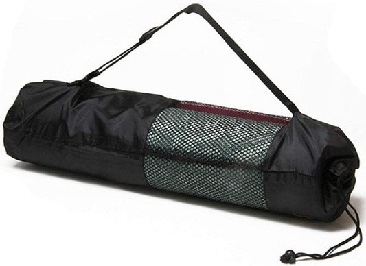 N-K Pulabo Portable Nylon Yoga Mat Bag Carrier Mesh Center Adjustable Strap Comfortable and Environmentally Affordable