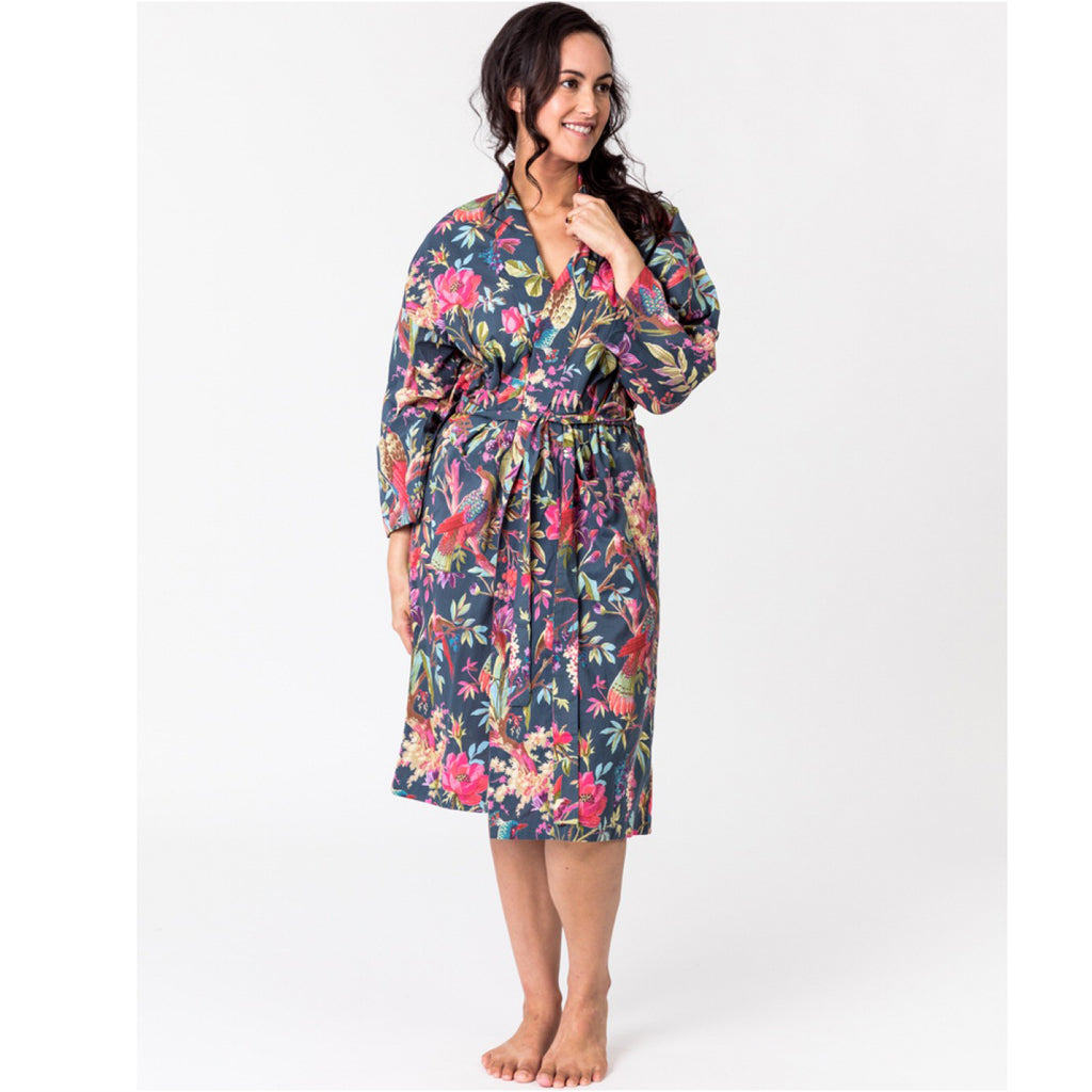 Paradise Kimono - Bluestone