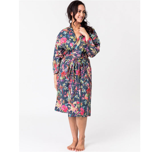 Paradise Kimono - Bluestone