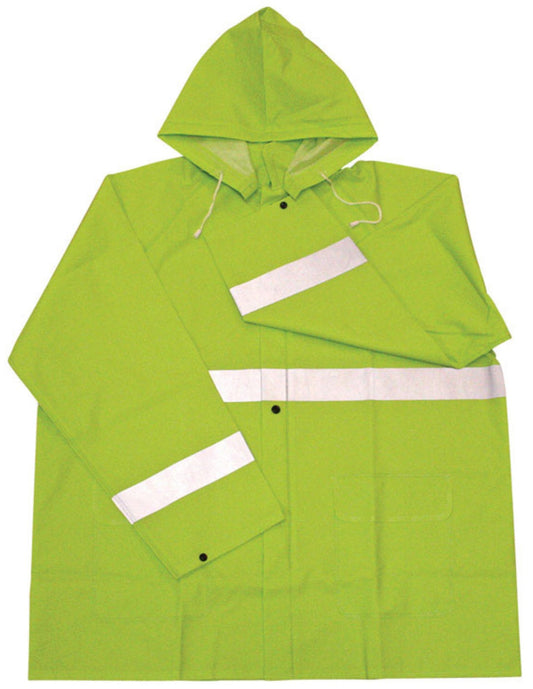 Boss 3PR0350NJ High Visibility Rain Jacket, 2XL