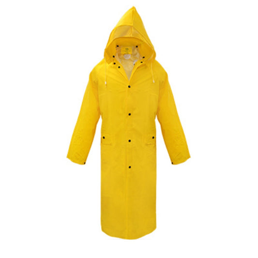 Boss 3PR8000YX Lined PVC Rain Jacket, Extra Large, Yellow