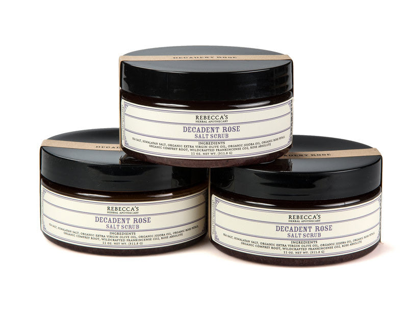 Decadent Rose Salt Scrub