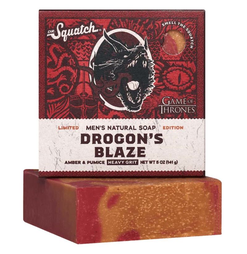 Dr. Squatch Game of Thrones Men's Natural Bar Soap 5oz