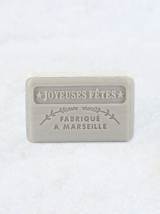 Savon de Marseille French Soap Christmas Silver
