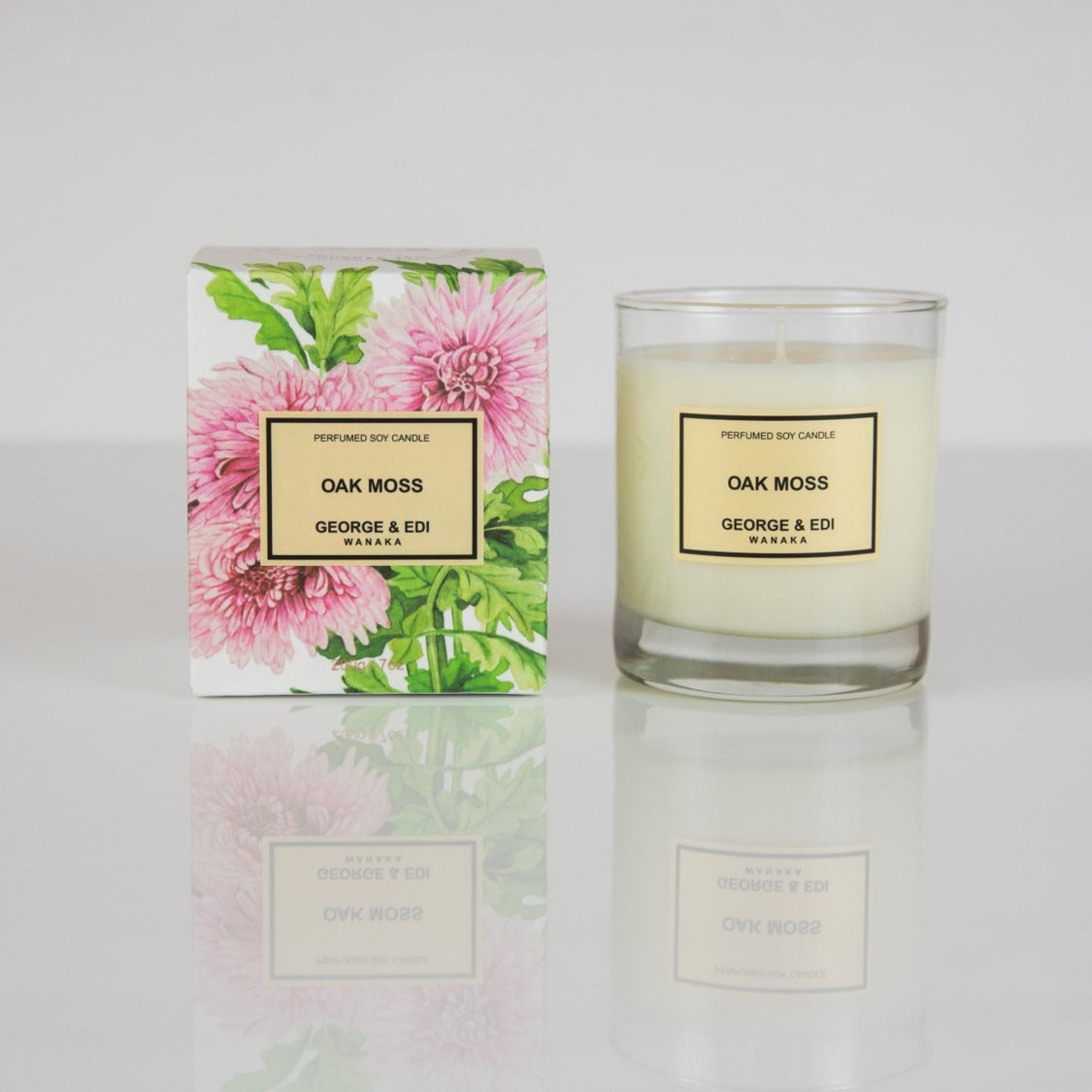 George & Edi Oak Moss Candle