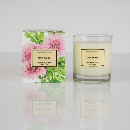 George & Edi Oak Moss Candle