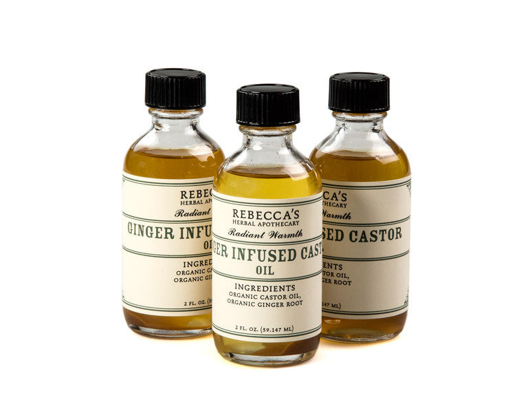 Ginger Infused Castor Oil