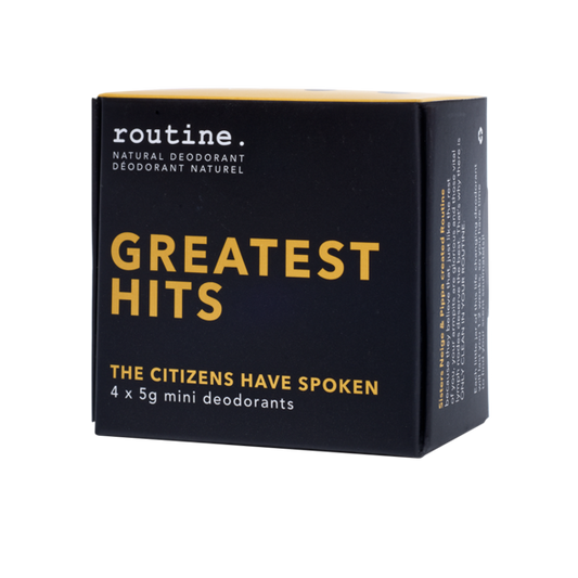 Routine - GREATEST HITS Mini Cream Deodorant Kit