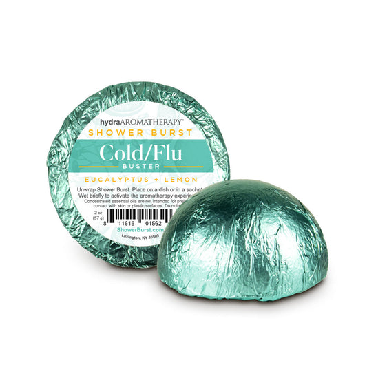 hydraAROMATHERAPY Shower Burst®, Cold & Flu Buster, 12 ct