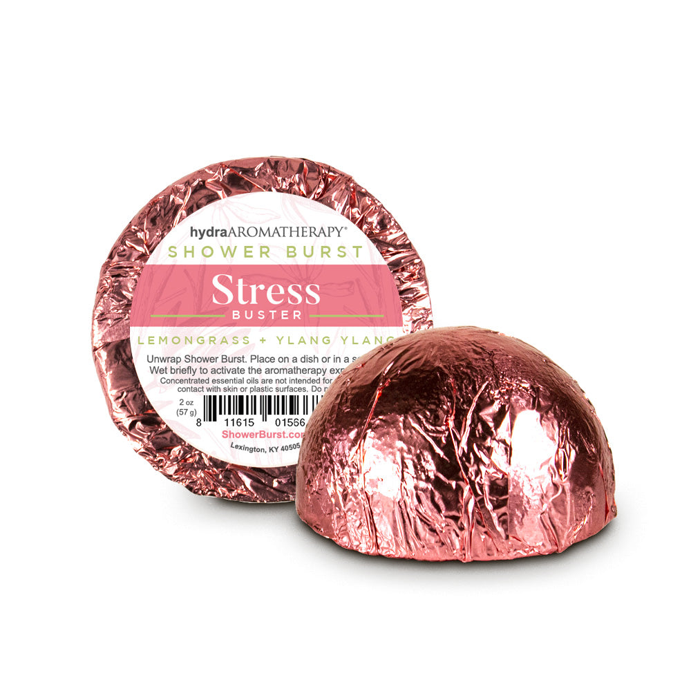 hydraAROMATHERAPY Shower Burst®, Stress Buster, 12 ct