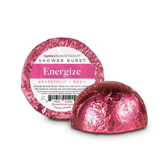 hydraAROMATHERAPY Shower Burst®, Energize, 12 ct