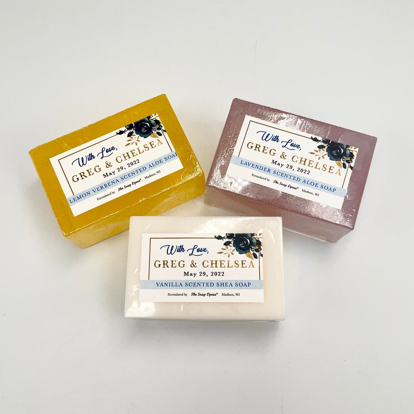 The Soap Opera Custom Bar Soap 4oz (Pack of 3)