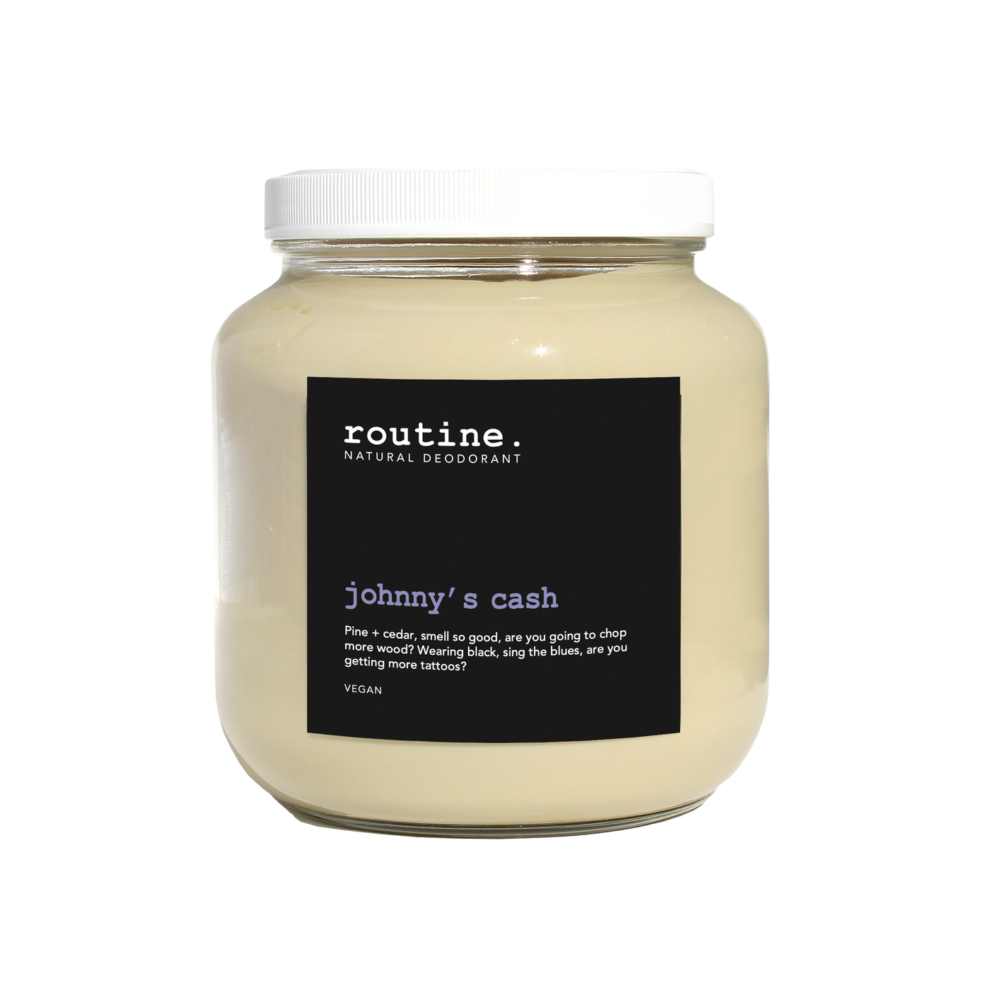 Routine - Johnny's Cash Cream Deodorant (Baking Soda Free)