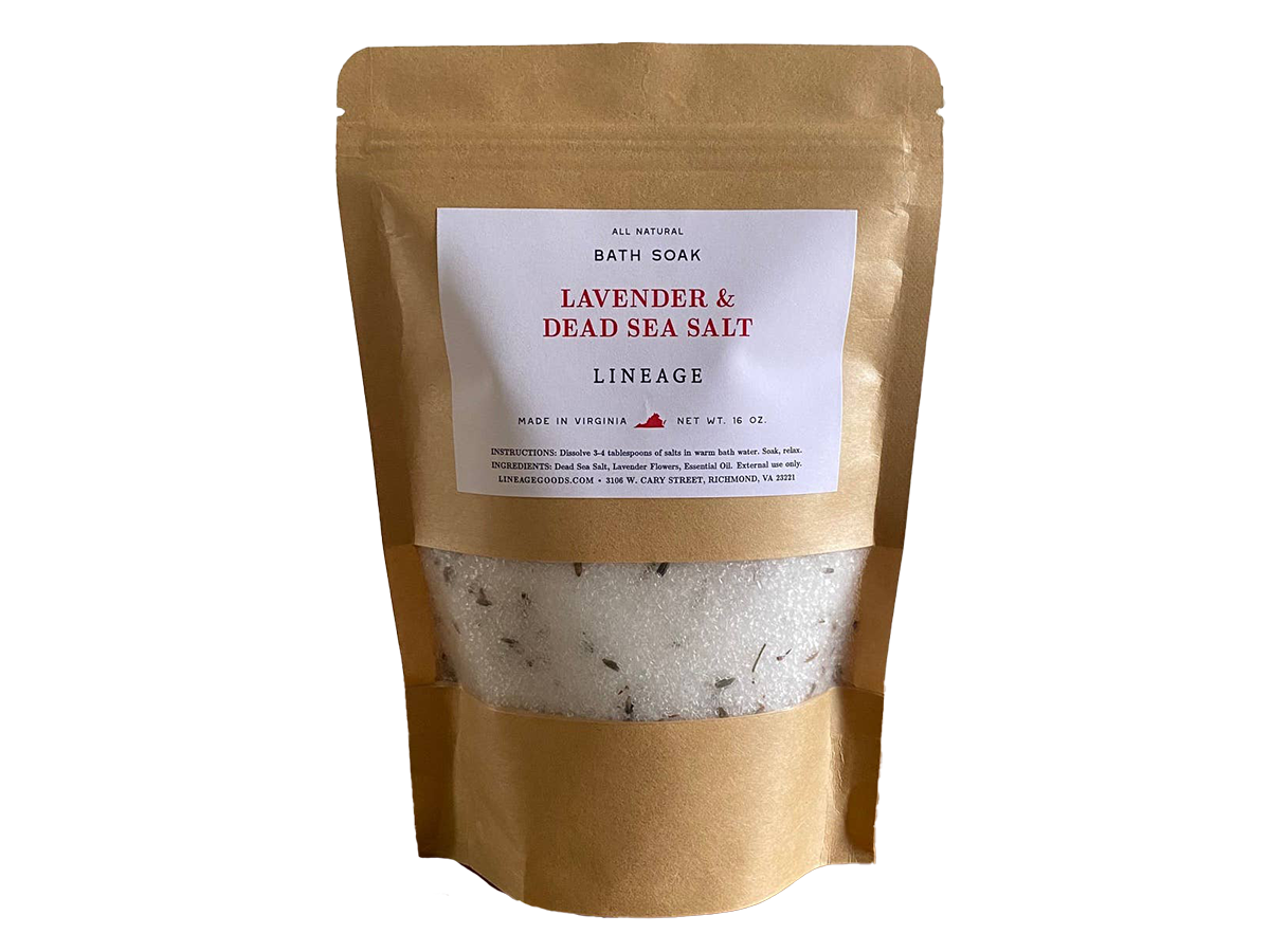 Lavender & Dead Sea Salt Bath Soak