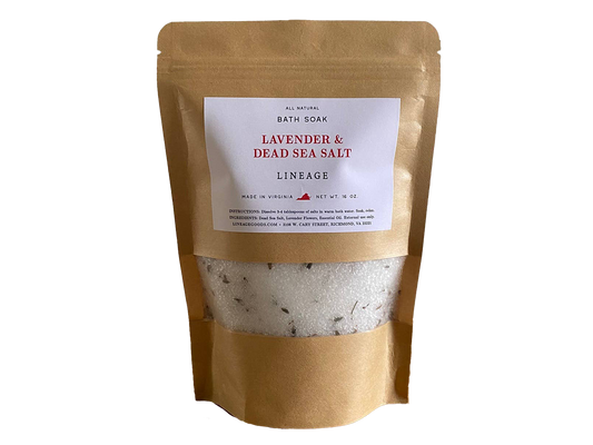 Lavender & Dead Sea Salt Bath Soak