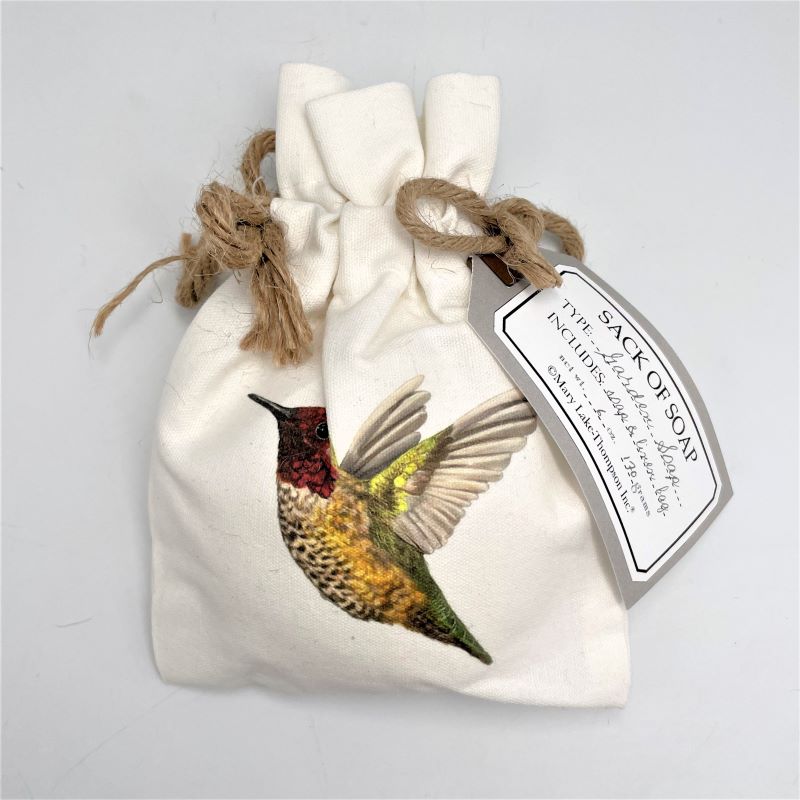 Mary Lake-Thompson Triple-Milled Soap in Sack 6oz - Hummingbird
