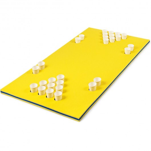 5.5 Feet x 35.5 inch 3-Layer Multi-Purpose Floating Beer Pong Table
