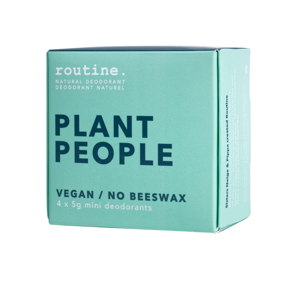 Routine - PLANT PEOPLE Mini Cream Deodorant Kit