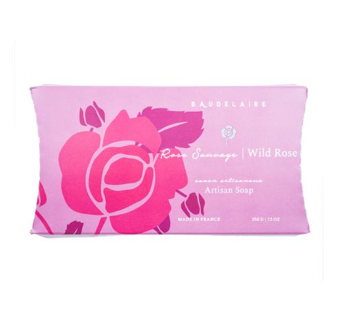 Provence Sante Large Artisan Gift Soap 12oz 350g - Wild Rose